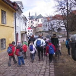 Litomyšl s rytířem Toulovcem, návštěva Toulovcových maštalí 24.3.2018