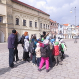 Litomyšl s rytířem Toulovcem, návštěva Toulovcových maštalí 24.3.2018