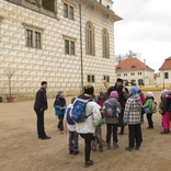 Litomyšl s rytířem Toulovcem, návštěva Toulovcových maštalí 24.3.2018