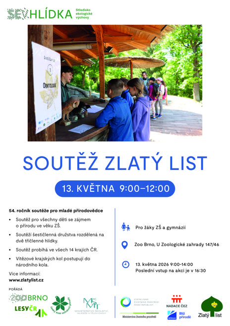 Soutěž Zlatý list 2026